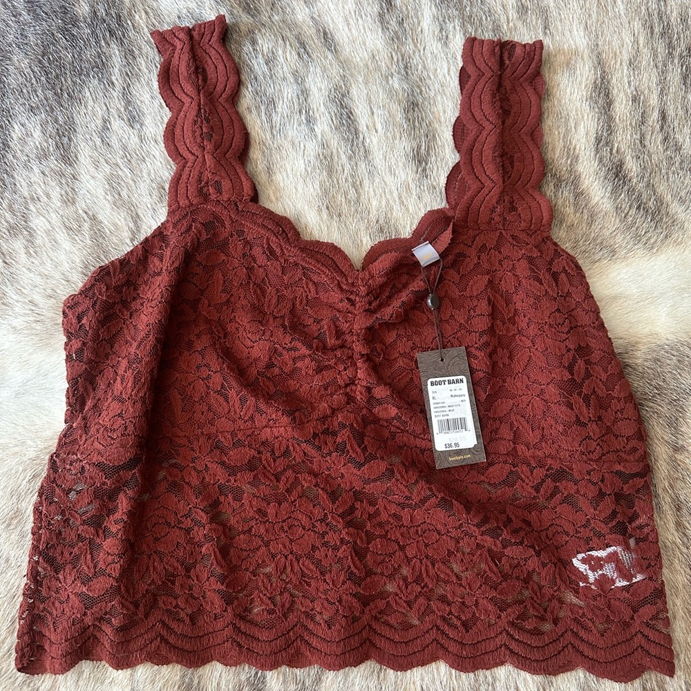 Boot barn western top size xl